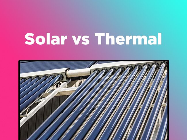 Solar vs thermal power